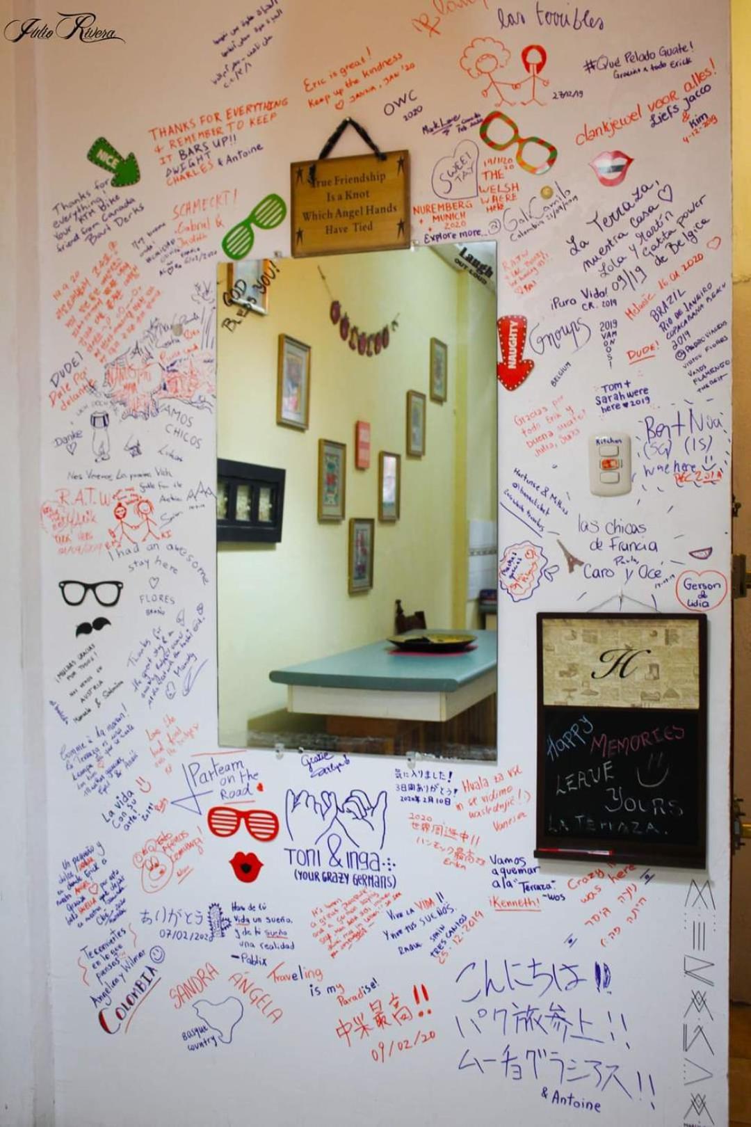 La Terraza Hostel Флорес Екстер'єр фото