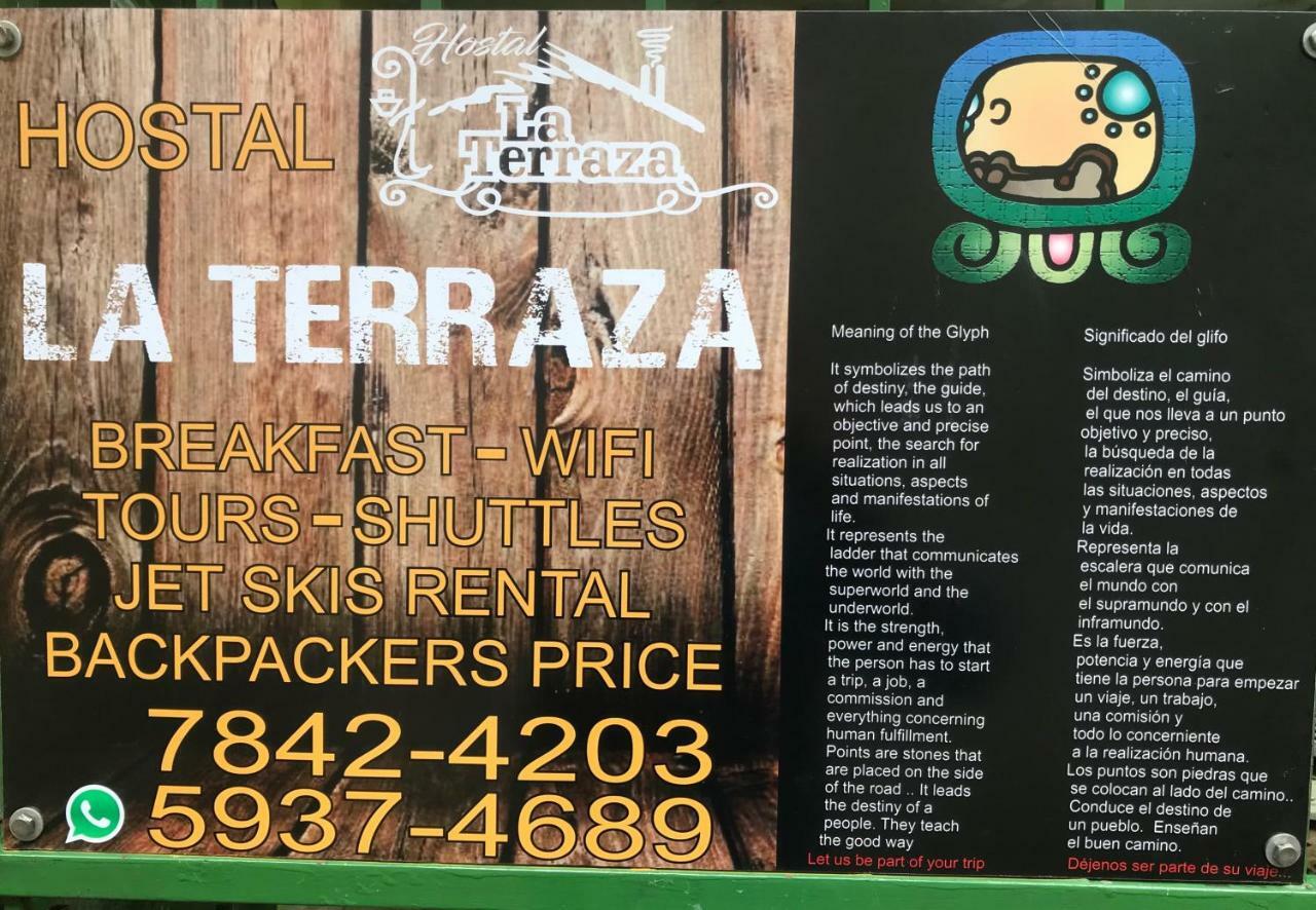 La Terraza Hostel Флорес Екстер'єр фото
